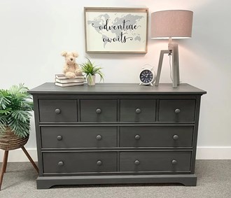 Waterford 8 Drawer Dresser Weathered Grey